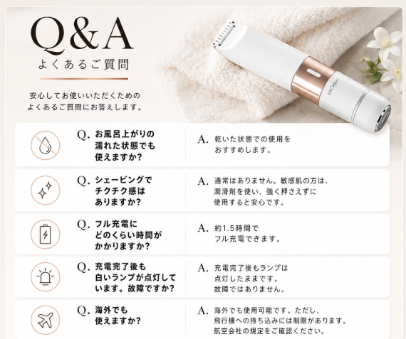 【本日終了⏰】【累計15万台突破🏆】LOOTY ムダ毛シェーバー【顧客満足度No.1獲得商品🥇】【全国送料無料🚗】