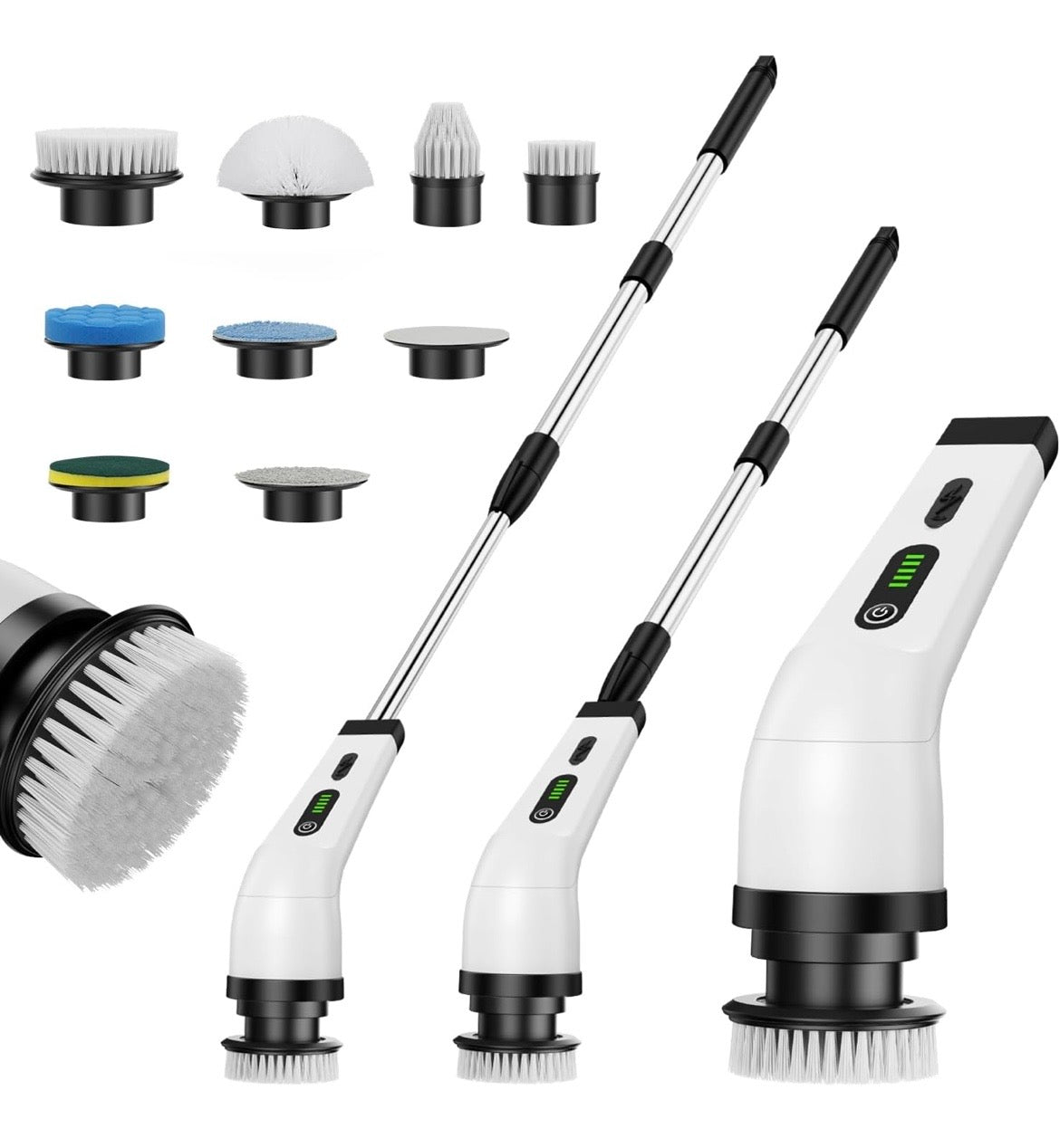 多機能電動お掃除ブラシ  コードレス充電式  お風呂掃除