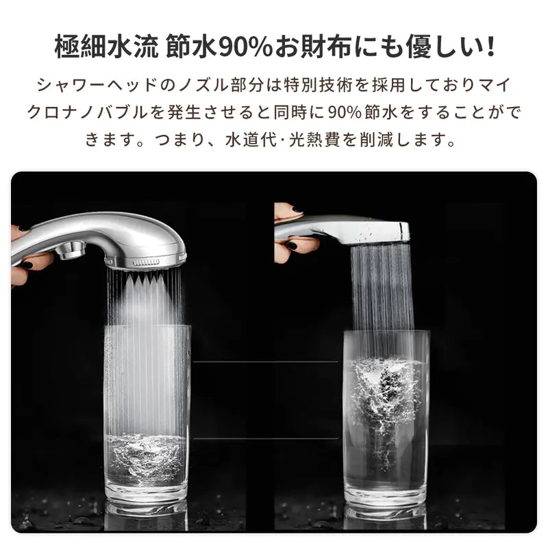 【本日終了⏰】【累計15万台突破🏆】LOOTYナノバブルシャワーヘッド【顧客満足度No.1獲得商品🥇】【全国送料無料🚗】