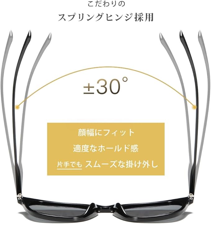 【本日終了⏰】【累計15万台突破🏆】LOOTY 偏光・調光サングラス【顧客満足度No.1獲得商品🥇】【全国送料無料🚗】