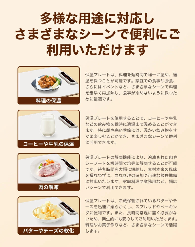 【本日終了⏰】【累計15万台突破🏆】LOOTY保温プレート【顧客満足度No.1獲得商品🥇】【全国送料無料🚗】