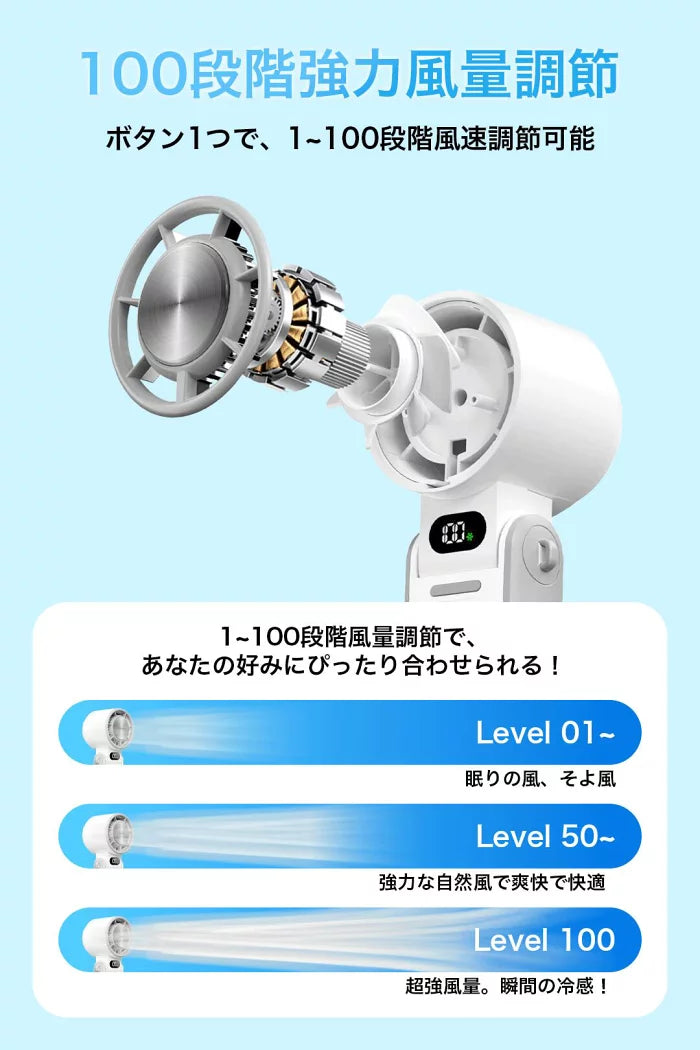 【本日終了⏰】【累計15万台突破🏆】LOOTY 瞬間冷却ハンディファン【顧客満足度No.1獲得商品🥇】【全国送料無料🚗】