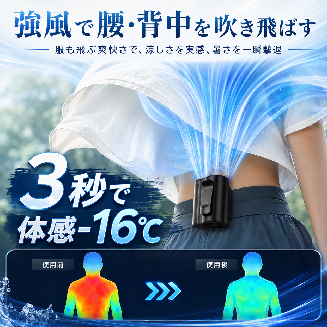 【本日終了⏰】【累計15万台突破🏆】LOOTY 5WAY腰掛けファン【顧客満足度No.1獲得商品🥇】【全国送料無料🚗】