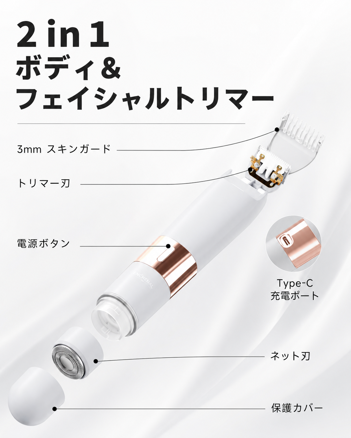 【本日終了⏰】【累計15万台突破🏆】LOOTY ムダ毛シェーバー【顧客満足度No.1獲得商品🥇】【全国送料無料🚗】