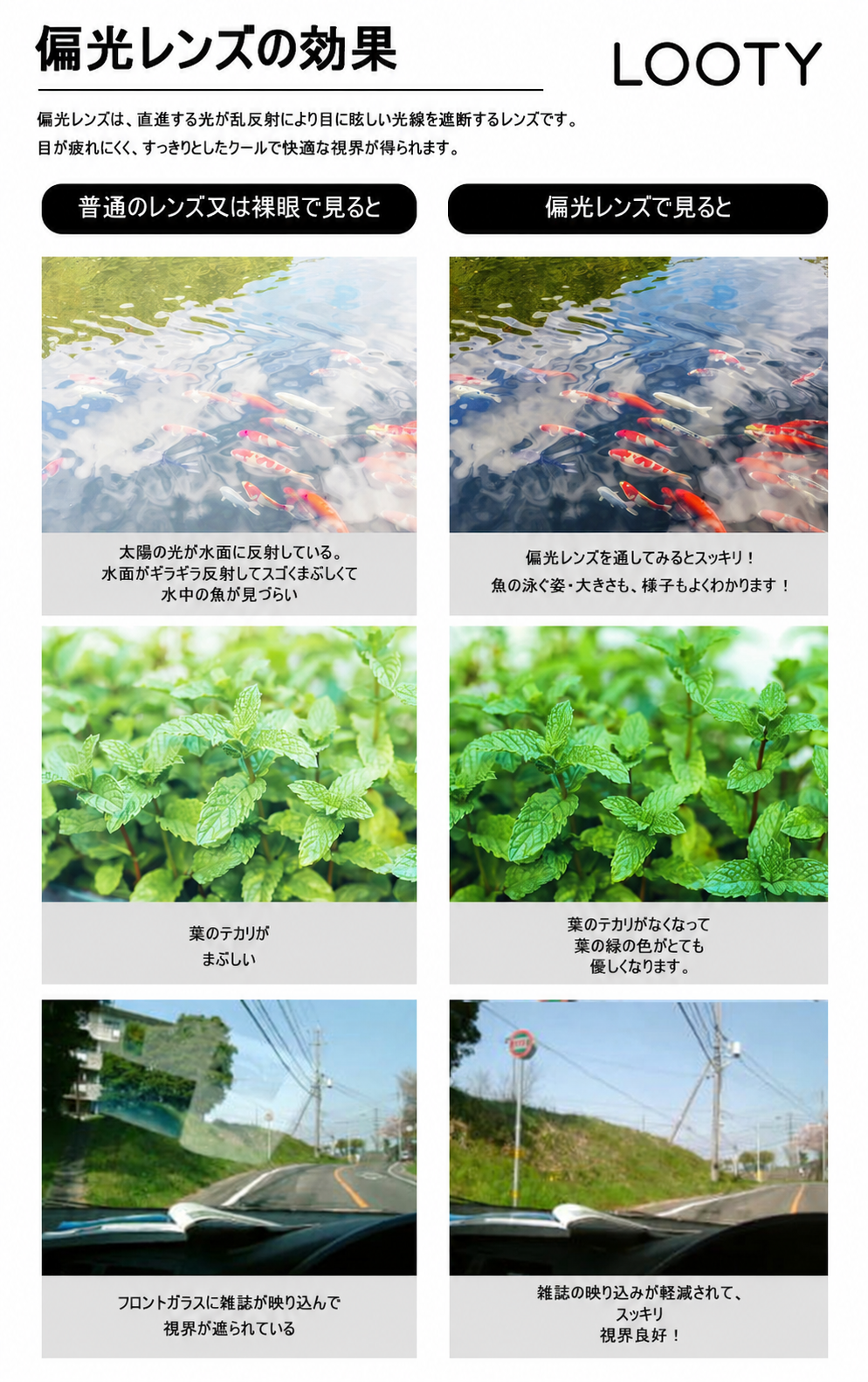 【本日終了⏰】【累計15万台突破🏆】LOOTY 偏光・調光サングラス【顧客満足度No.1獲得商品🥇】【全国送料無料🚗】