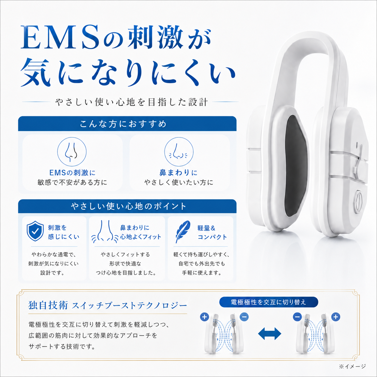 【本日終了⏰】【累計15万台突破🏆】LOOTY スマートノーズEMS美顔器【顧客満足度No.1獲得商品🥇】【全国送料無料🚗】