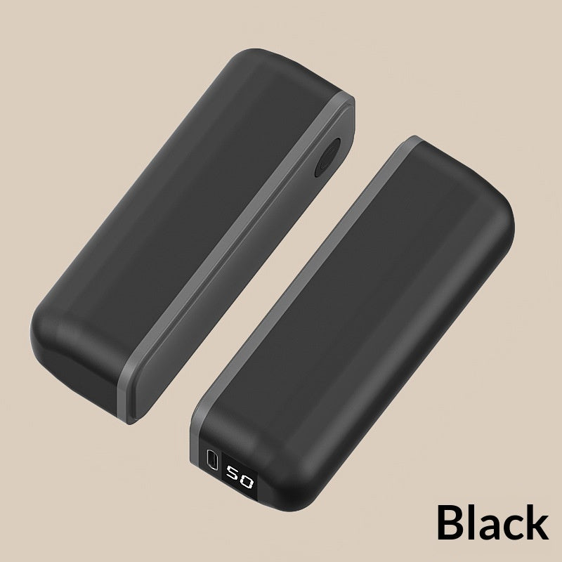 磁気吸着式 充電式カイロ　磁気吸着・瞬間発熱ハンドウォーマー