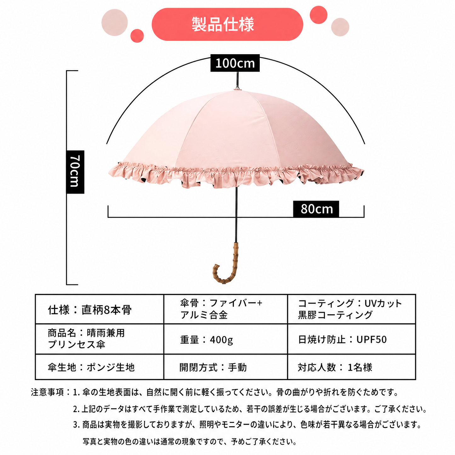 【本日終了⏰】【累計15万台突破🏆】LOOTY 完全遮光フリル日傘【顧客満足度No.1獲得商品🥇】【全国送料無料🚗】
