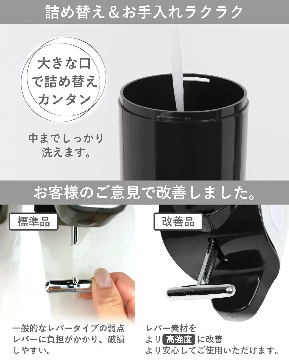 【本日終了⏰】【累計15万台突破🏆】LOOTY壁掛けディスペンサー【顧客満足度No.1獲得商品🥇】【全国送料無料🚗】