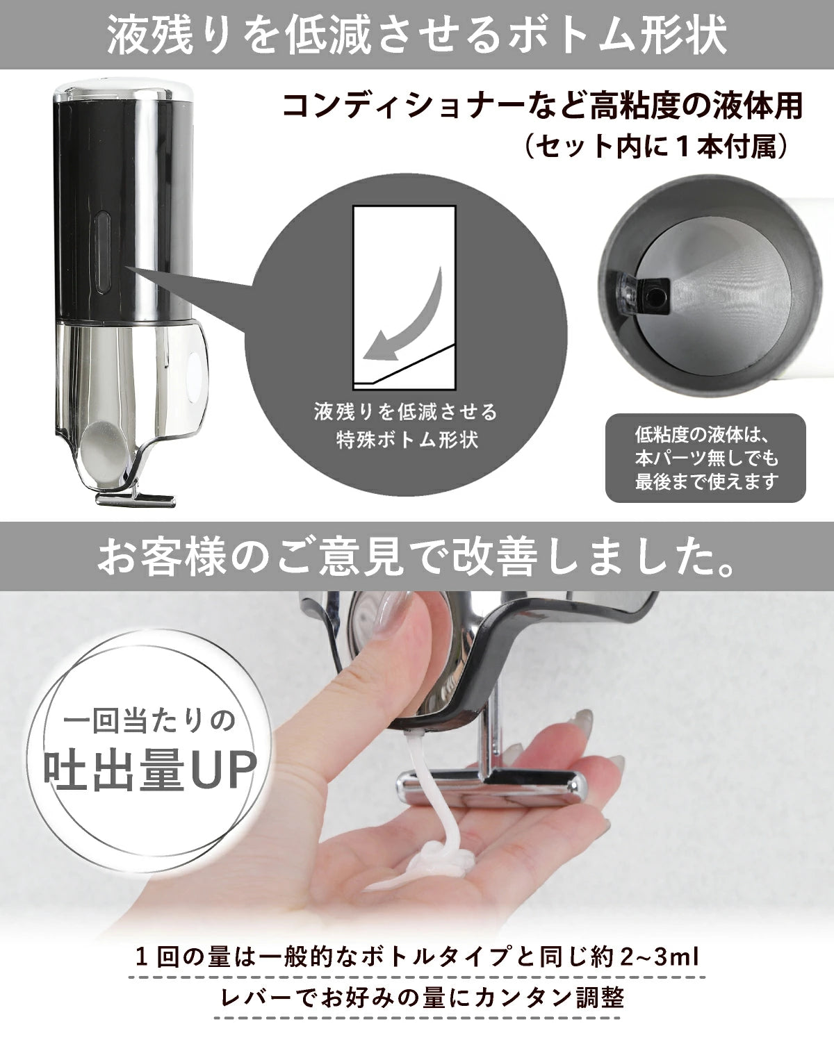 【本日終了⏰】【累計15万台突破🏆】LOOTY壁掛けディスペンサー【顧客満足度No.1獲得商品🥇】【全国送料無料🚗】