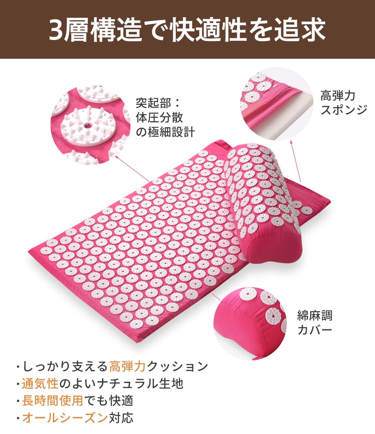 【本日終了⏰】【累計15万台突破🏆】LOOTY 癒しの指圧マット【顧客満足度No.1獲得商品🥇】【全国送料無料🚗】