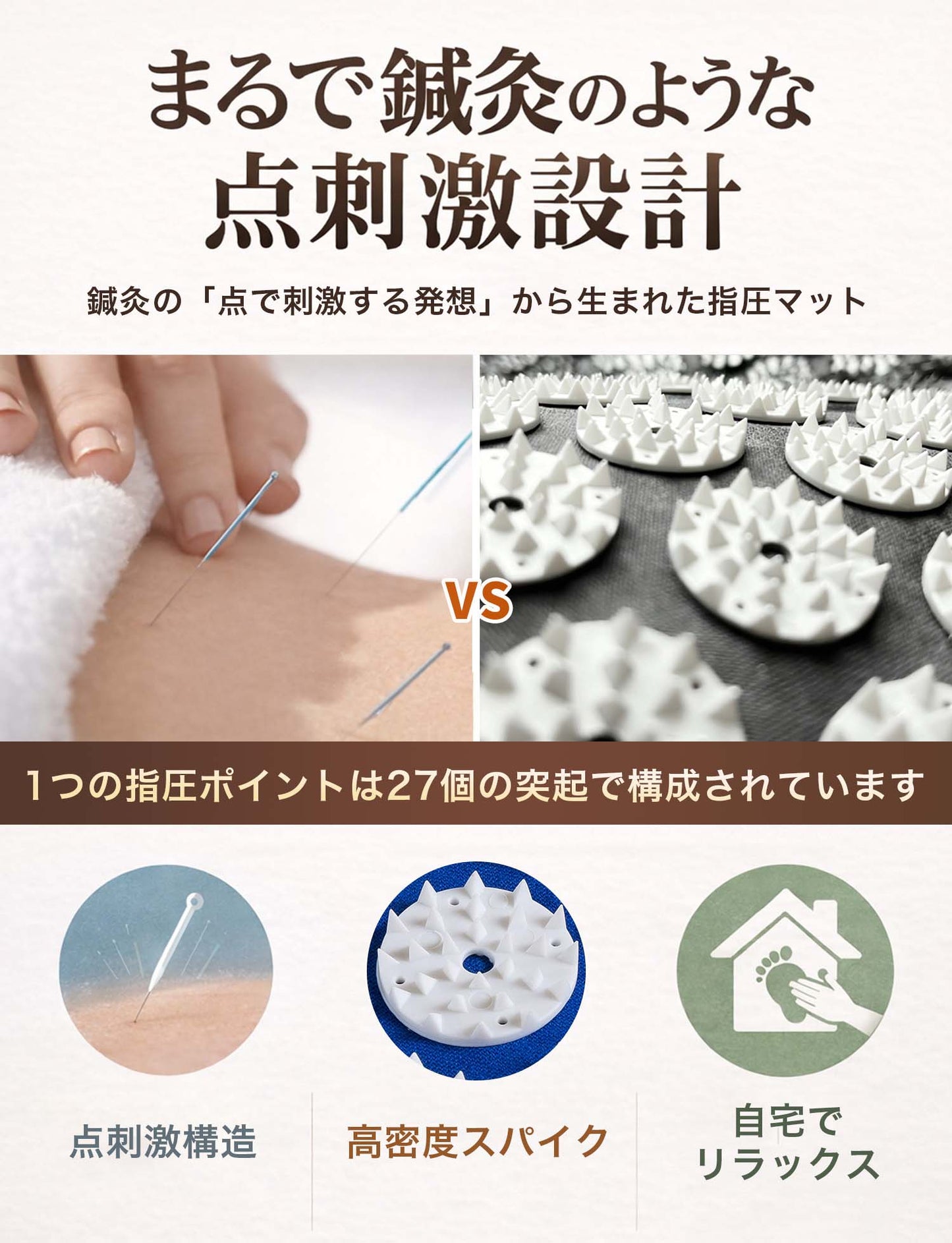 【本日終了⏰】【累計15万台突破🏆】LOOTY 癒しの指圧マット【顧客満足度No.1獲得商品🥇】【全国送料無料🚗】